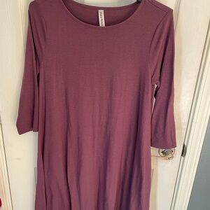 Zenana Outfitters Mauve Dress
